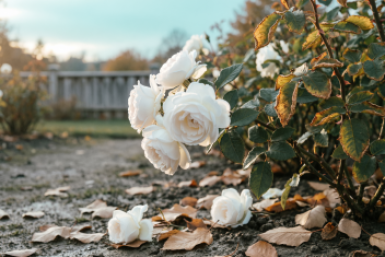 Обрезала розы рано — кусты сгнили под укрытием: теперь жду заморозков и делаю срез по правилам